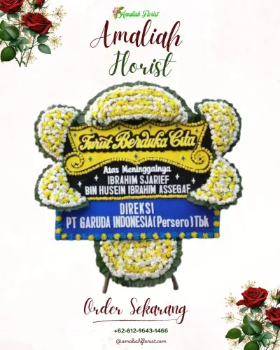 Papan Bunga Duka di Patihan